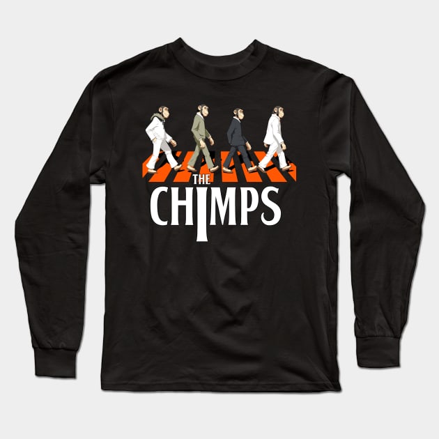 The Chimps Long Sleeve T-Shirt by Fabelink